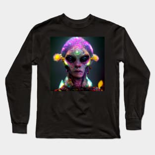 Cosmic Being From Another Dimension Long Sleeve T-Shirt